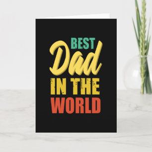 Beste vader ter wereld - Grootste vader Kaart