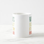 Beste Vader Ter Wereld Het Staat in De Baard Koffiemok (Center)