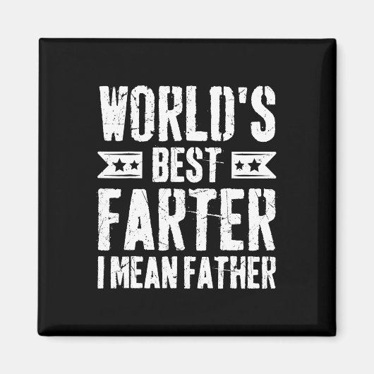 Beste vader ter wereld, ik bedoel vader Funny Fath Magneet (Voorkant)