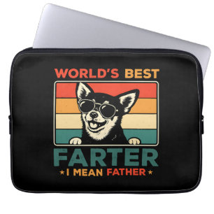 Beste vader ter wereld Ik bedoel vader grappige ho Laptop Sleeve