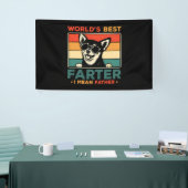 Beste vader ter wereld Ik bedoel vader grappige ho Spandoek (Beurs)