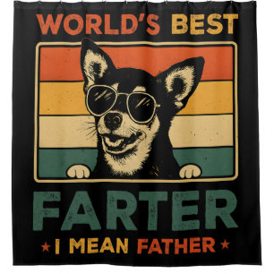 Beste vader ter wereld Ik bedoel vader grappige va Douchegordijn