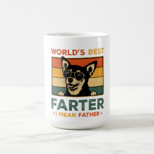 Beste vader ter wereld Ik bedoel vader grappige va Koffiemok