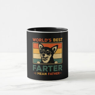 Beste vader ter wereld Ik bedoel vader grappige va Mok