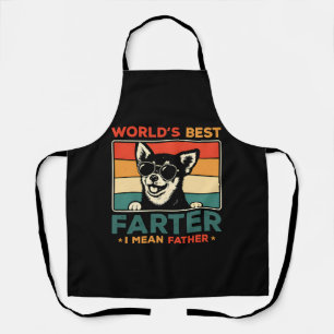 Beste vader ter wereld Ik bedoel vader grappige va Schort