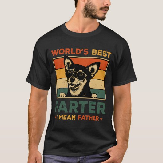 Beste vader ter wereld Ik bedoel vader grappige va T-shirt (Voorkant)