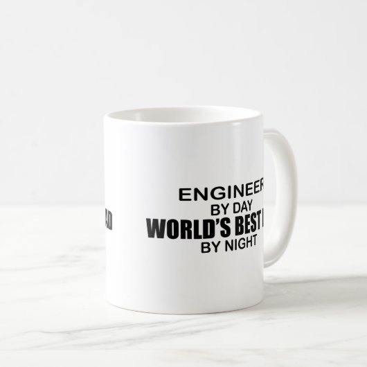 Beste vader ter wereld - Ingenieur Koffiemok (Voorkant rechts)