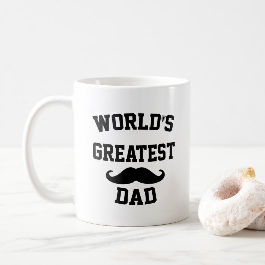 Beste vader ter wereld koffiemok (Met donut)