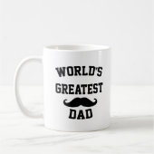 Beste vader ter wereld koffiemok (Links)