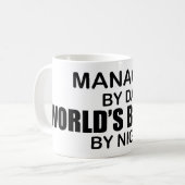 Beste vader ter wereld - Manager Koffiemok (Voorkant links)