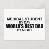 Beste vader ter wereld - Medische student Briefkaart (Voorkant)