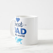 Beste Vader ter Wereld Mok | Vaderdag Beker (Voorkant links)