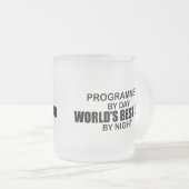 Beste vader ter wereld - Programmer Matglas Koffiemok (Voorkant rechts)