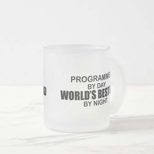 Beste vader ter wereld - Programmer Matglas Koffiemok (Voorkant rechts)