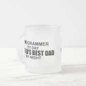 Beste vader ter wereld - Programmer Matglas Koffiemok (Voorkant links)