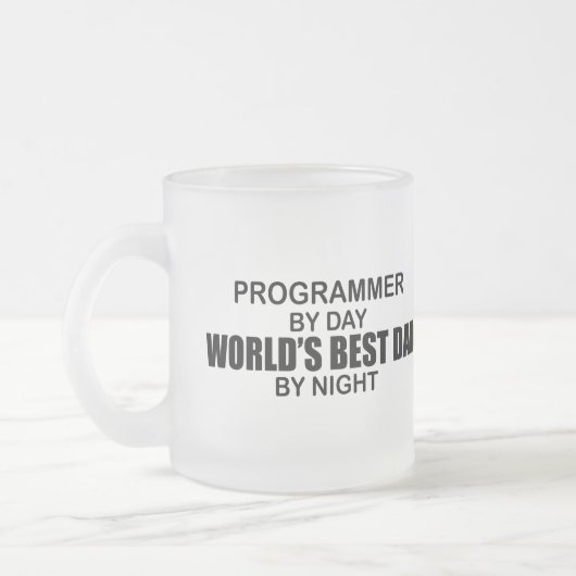 Beste vader ter wereld - Programmer Matglas Koffiemok (Links)