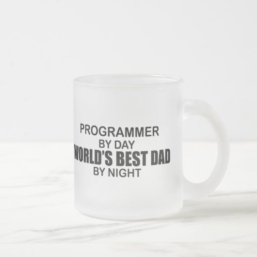 Beste vader ter wereld - Programmer Matglas Koffiemok (Rechts)