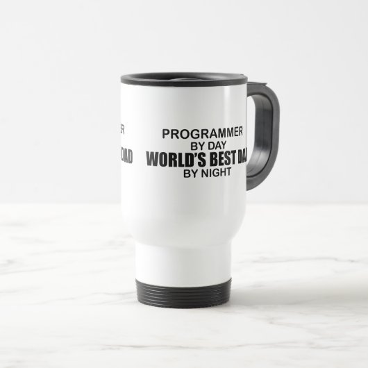 Beste vader ter wereld - Programmer Reisbeker (Voorkant rechts)