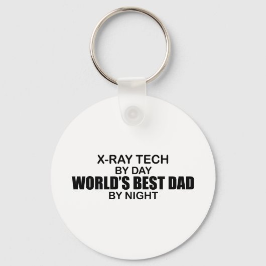Beste vader ter wereld - röntgentechnologie sleutelhanger (Voorkant)