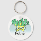 Beste vader ter wereld sleutelhanger (Voorkant)