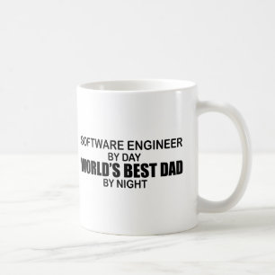 Beste vader ter wereld - software engineer koffiemok