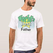 Beste vader ter wereld t-shirt (Voorkant)