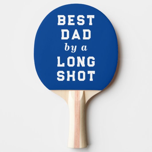 Beste vader vader cadeau tafeltennisbatje (Voorkant)