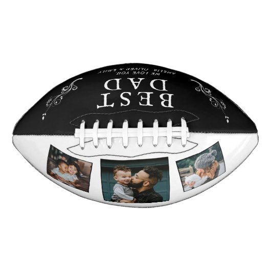 Beste vader Vader Foliage 3 Aangepast fotocollage American Football (Voorkant)