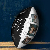 Beste vader Vader Foliage 3 Aangepast fotocollage American Football