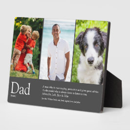 Beste vader vader vader ooit definitie foto's grij fotoplaat