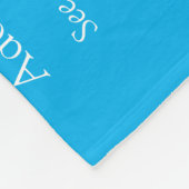 Beste vader vader vader vader ooit Definitie Blauw Fleece Deken (Hoek)