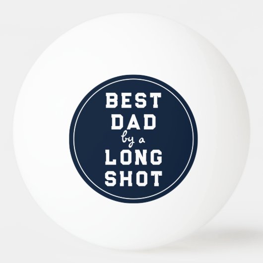 Beste Vader Vaderdag Cadeaus Pingpongbal (Voorkant)