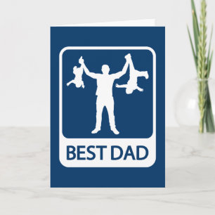 Beste vader - Vaderdag / Verjaardag Kaart