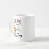 Beste vader van alle ballen in het Shirt Koffiemok (Voorkant links)