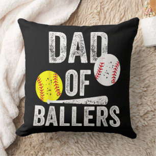 Beste vader van Ballers ooit en softbalspeler Kussen