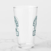 Beste Vader van de Aarde Glas (Rechts)