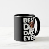 Beste vader van de hond op de dag van de dachshund mok (Voorkant rechts)