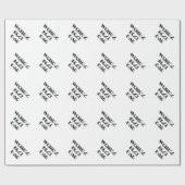 Beste vader van de wereld cadeaupapier (Vlak)