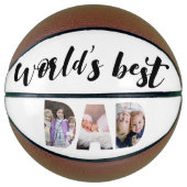 Beste vader van de wereld | Foto Vaderdag Basketbal (Voorkant)