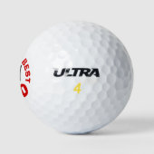 Beste vader van de wereld golfballen (Logo)