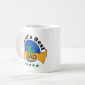 Beste vader van de wereld koffiemok (Voorkant links)