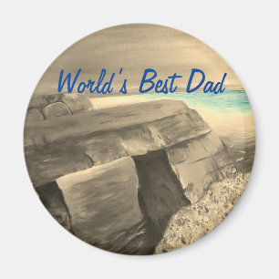 Beste vader van de wereld magneet
