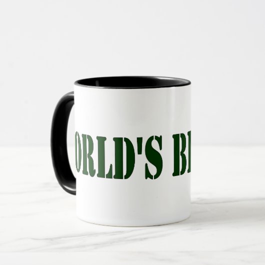 Beste vader van de wereld mok (Voorkant links)