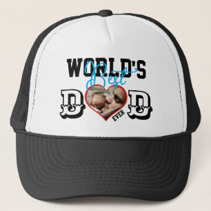 Beste vader van de wereld ooit met foto trucker pet