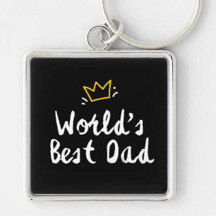 Beste vader van de wereld sleutelhanger