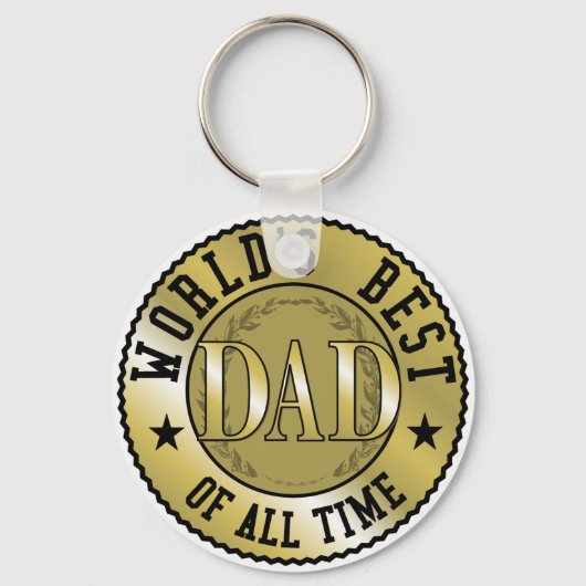 Beste vader van de wereld sleutelhanger (Voorkant)
