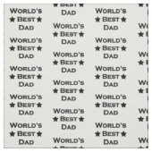 Beste vader van de wereld stof (Swatch)