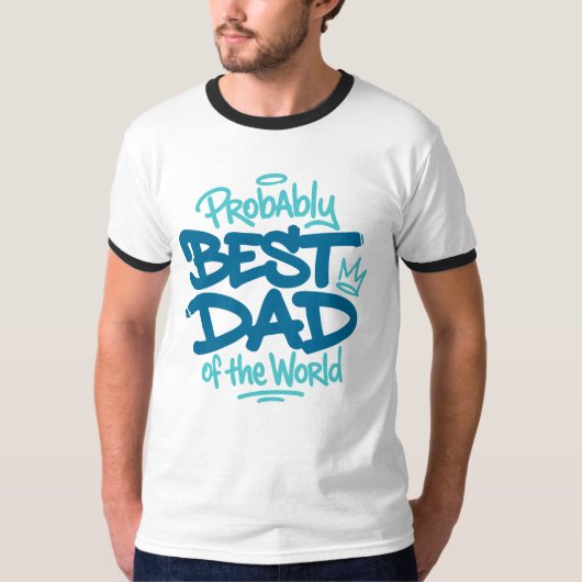 Beste Vader van de Wereld T-shirt (Voorkant)
