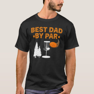 Beste vader van Par Disk Golf T-shirt