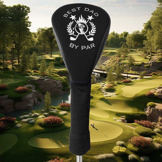 Beste vader van Par Father's Gift Golf Golfheadcover